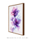 Quadro Decorativo Flores Roxa - loja online