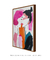 Quadro Decorativo Beijo Rosa - comprar online