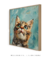 Quadro Decorativo Gatinho Curioso - Uno