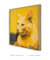 Quadro Decorativo Gato Amarelo - Uno