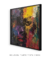 Quadro Decorativo Abstrato Face em Cores - loja online