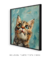 Quadro Decorativo Gatinho Curioso - loja online