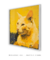 Imagem do Quadro Decorativo Gato Amarelo