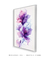 Quadro Decorativo Flores Roxa - comprar online