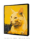 Quadro Decorativo Gato Amarelo