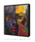 Quadro Decorativo Abstrato Face em Cores