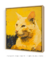 Quadro Decorativo Gato Amarelo - comprar online