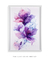 Quadro Decorativo Flores Roxa - loja online