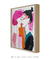 Quadro Decorativo Beijo Rosa - comprar online