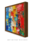 Quadro Decorativo Abstrato Pedaços de Cor - loja online