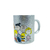 CANECA DE CERAMICA GLITTER PRATA - SNOOPY E SUA TURMA 002 na internet