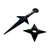 Kit Kunai e Shuriken de Brinquedo - comprar online