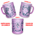 CANECA DE CERAMICA GLITTER ROSA BELLA A BELLA E A FERA - Pomps Geek | Funkos Originais e Presentes Criativos e licenciados você só encontra aqui!!!