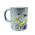 CANECA DE CERAMICA GLITTER PRATA - SNOOPY E SUA TURMA - comprar online