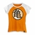 CAMISETA FEMININA DRAGON BALL KAME SIMBOL