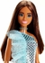 BARBIE GLITTER SORTIMENTO MORENA VESTIDO VERDE HJR95 na internet