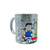 CANECA DE CERAMICA GLITTER PRATA - SNOOPY E SUA TURMA 003