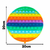 POP IT FIDGET TOYS BRINQUEDO ANTI STRESS SENSORIAL RAINBOW - Pomps Geek | Funkos Originais e Presentes Criativos e licenciados você só encontra aqui!!!