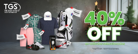 Banner de Tienda de Golf Online: Palos, Bolsas y Ropa de Calidad