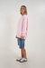 BUZO OVERSIZE "NUEVOS COMIENZOS" ROSA - comprar online