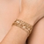 Pulseira 3 fios banhada a ouro 18k - comprar online