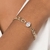 Pulseira banhada a ouro 18k com zircônia - comprar online