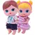 BONECA GEMEOS MINI BABYS COLLECTION SUPER TOYS - comprar online