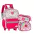 MOCHILA COM RODAS +LANCH. +ESTOJO HAPPY KIT CLIO - comprar online