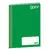 CADERNO BROCHURA 1/4 STIFF 48 FS JANDAIA VERDE