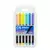 CANETA MARCADOR ARTISTICO BRUSH CIS 6 CORES PASTEL