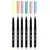 CANETA MARCADOR ARTISTICO BRUSH CIS 6 CORES PASTEL - comprar online