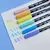 CANETA MARCADOR ARTISTICO BRUSH CIS 6 CORES PASTEL na internet