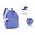 Mochila Violeta Notebook Crinkle com Chaveiro - UP4YOU na internet