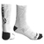 Meia Ciclismo Skin SS Neon 38/43 Branco/Preto