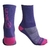 Meia Ciclismo Skin SS Neon 35/39 Violeta/Rosa