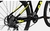 Bicicleta Caloi Explorer Sport Acera 16v 2024 Preto/Amarelo A29 - Bike Shop