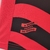 Detalhe da camisa do Flamengo III 22/23 com a frase "A MAIOR PAIXÃO DO MUNDO" em vermelho e preto.