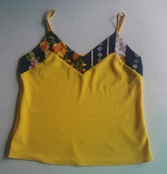 Camiseta feminina viscose e elastano