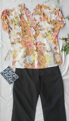 Blusa Floral da Crissol