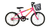 Bicicleta Infantil Athor Aro 20 Charmy Com Cesta Rosa Neon Feminina - comprar online