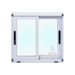 Ventana aluminio Corrediza 150x150 vidrio entero 4mm