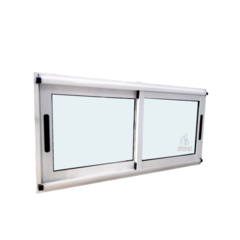 Ventana aluminio modena Corredizo vidrio 4mm 200X110