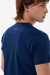 #4086 REMERA AZUL CUELLO REDONDO - comprar online