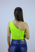 BODY CANELADO OMBRO ÚNICO VERDE NEON REF: 502BD001332 09070 na internet