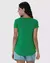 Blusa Malwee Básica Feminina Mullet Decote V Verde REF: 1000037400 00004 - comprar online