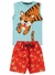 Conjunto verão infantil regata - TIGRE