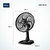 Ventilador de Mesa 30cm Super Power, Mondial, Preto, 60W, 110-220V - VSP-30-B - comprar online