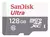 Cartão De Memória Sandisk Ultra Sd 128gb + Adaptador - Sdsquns-128g-gn6ta