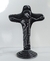 Crucifixo de metal prata 7cm