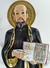 Santo Inácio de Loyola 20cm em resina - comprar online